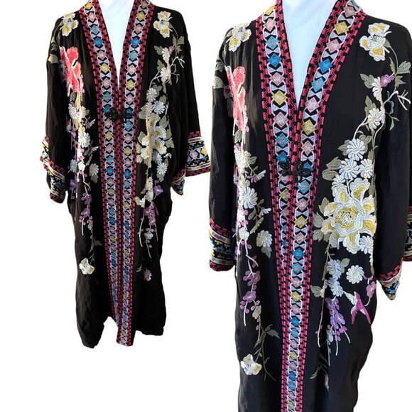 RARE SOLD OUT JOHNNY WAS LONG KEITARO KIMONO JACKET M/L - Picture 3 of 9